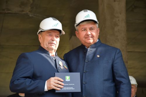 Каюм Насыйри исемендәге рухи-агарту үзәгенә кирпеч салу