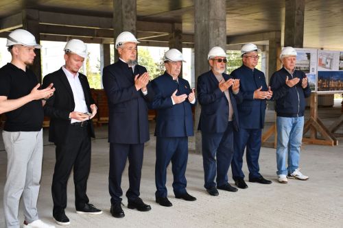 Каюм Насыйри исемендәге рухи-агарту үзәгенә кирпеч салу