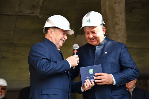 Каюм Насыйри исемендәге рухи-агарту үзәгенә кирпеч салу
