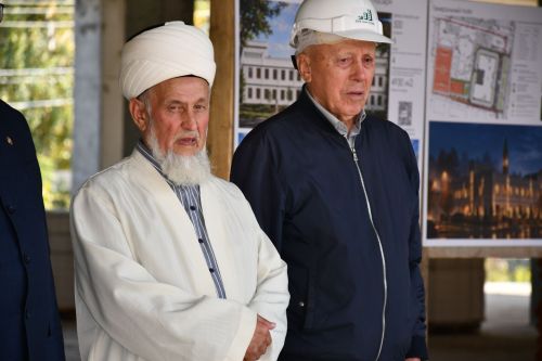 Каюм Насыйри исемендәге рухи-агарту үзәгенә кирпеч салу