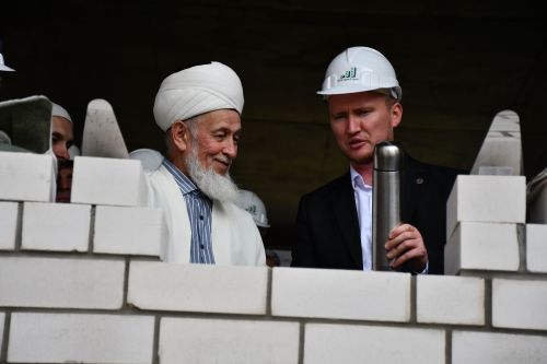 Каюм Насыйри исемендәге рухи-агарту үзәгенә кирпеч салу