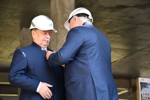 Каюм Насыйри исемендәге рухи-агарту үзәгенә кирпеч салу