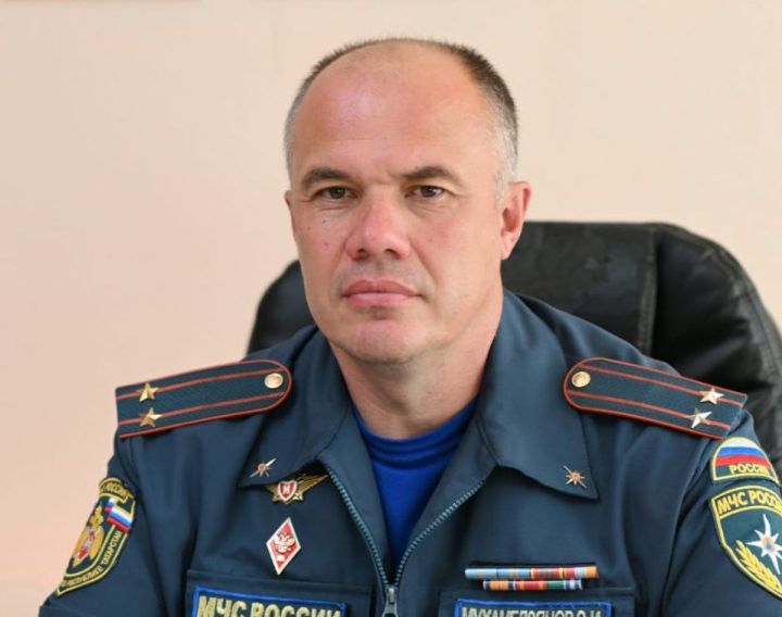 Яшел Үзән янгын-коткару гарнизонына яңа җитәкче билгеләнде