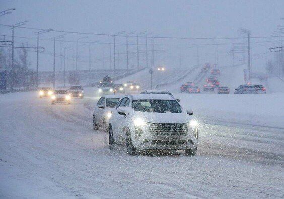 Буран аркасында Татарстанның кайбер трассаларында йөк машиналарының хәрәкәтен чикләделәр