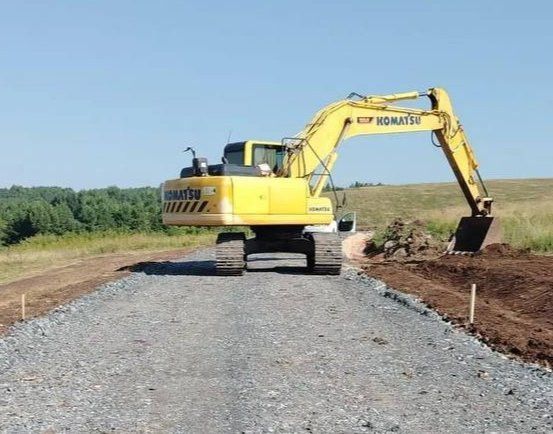Түбән Урысбага белән Кече Ачасыр авылларын тоташтыручы юл төзелеше ахырына якынлаша