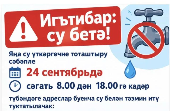Игътибар: су бетә!