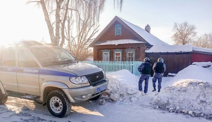 Васильевода Росгвардия наряды үтерүдә шикләнелүчене тоткарлый