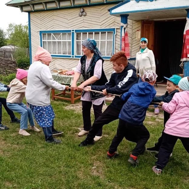 Яшел Үзән районы авыл җирлекләрендә балалар өчен Сабантуй уздырылды