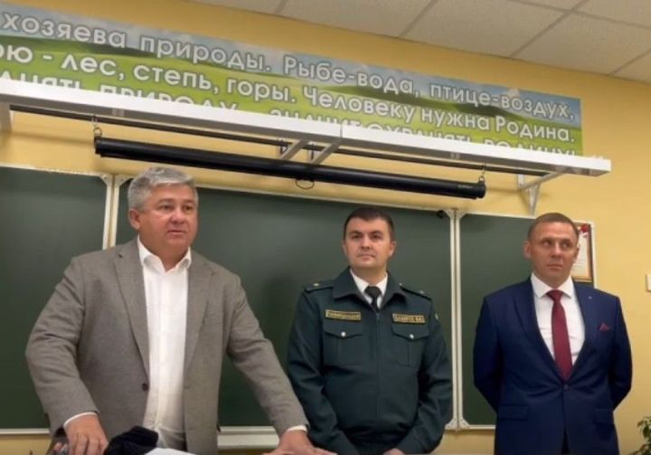 Михаил Афанасьев Татарстанда беренче «Экологик класс»та булды