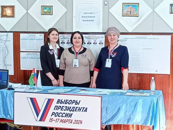 Олы Шырдан 1571нче участокта сайлаулар гөрләп уза