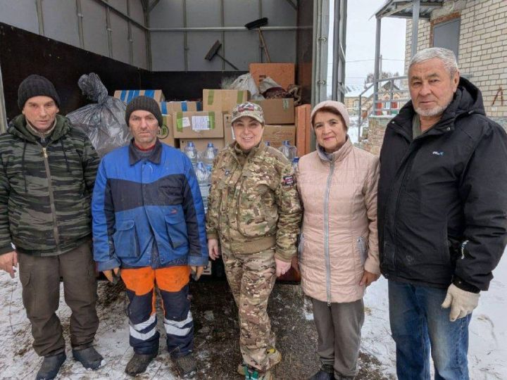 «Өмет» волонтерлар штабыннан йөзенче ярдәм җибәрелде