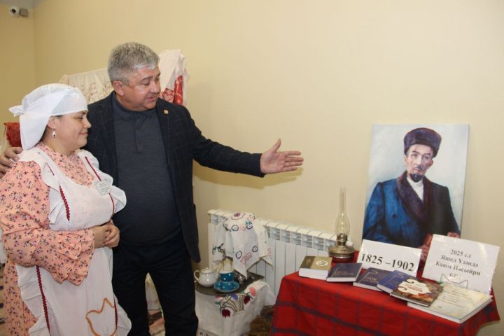 Яшел Үзәннең Кече Шырдан авылы үзенең якташы – Каюм Насыйри белән горурланып яши