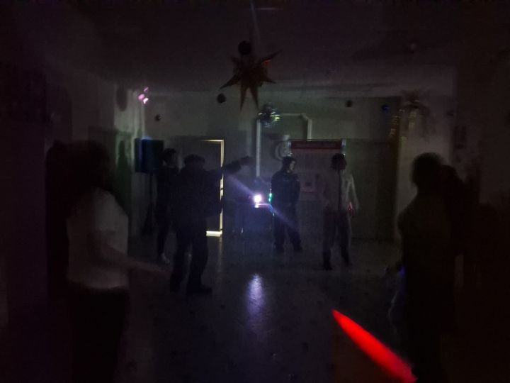 Мулла Иле мәдәният йортында күңелле дискотека узды