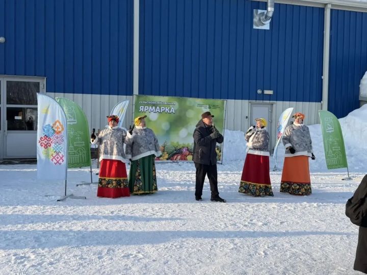 Яше Үзән районында авыл хуҗалыгы ярминкәләре эшли