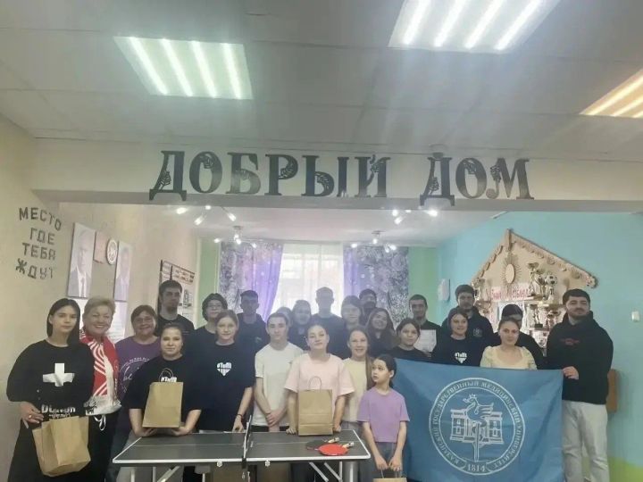 Казан медицина университеты студентлары Норлатның «Игелек йорты»нда мастер-класс үткәрде
