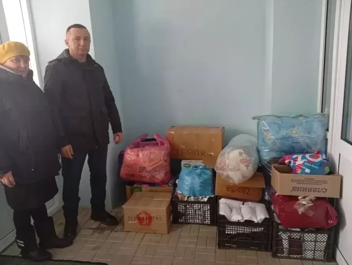 Норлат «Өмет» штабы: Татар Танае авылы фронтка ярдәм тапшырды