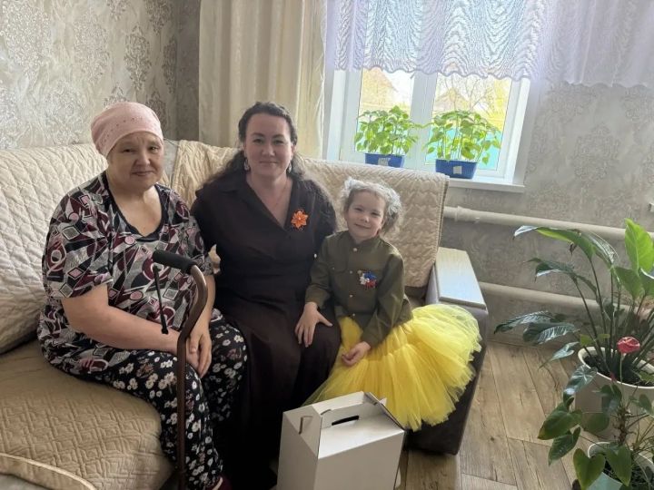 Карагуҗа авылы җирлегендә 9 май бәйрәмен уздырдылар