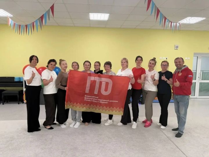 52нче балалар бакчасы тәрбиячеләре ГТО нормативларын тапшырды