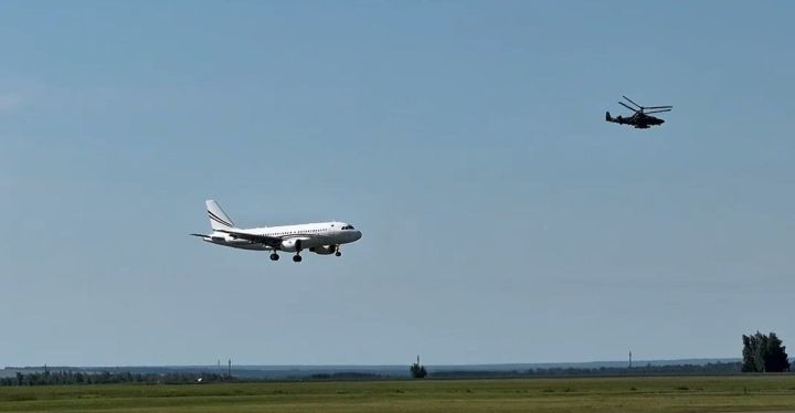 Саммитка килүче лидерларның очкычларын Ка-52 озата