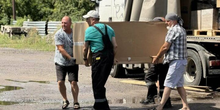 Татарстан МХО зонасына 150 тоннадан артык гуманитар ярдәм җибәрде