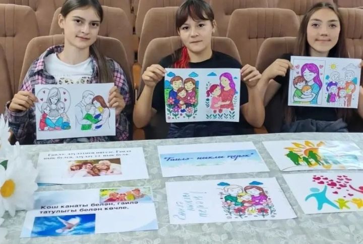 Олы Шырдан мәдәният йортында Гаилә көне уңаеннан балалар өчен бик матур һәм эчтәлекле чара узды